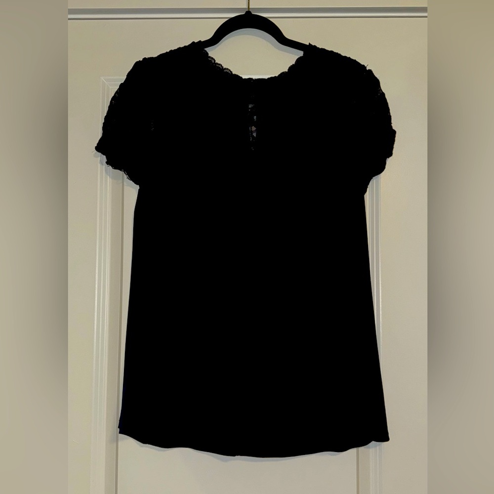 Navy torrid dress top